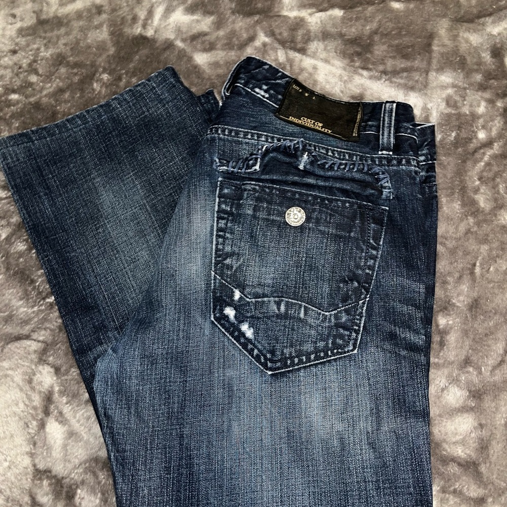 cult of individuality mens jeans size 36 straight